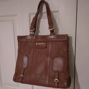 See By Chloe Brown Leather Poya Bag